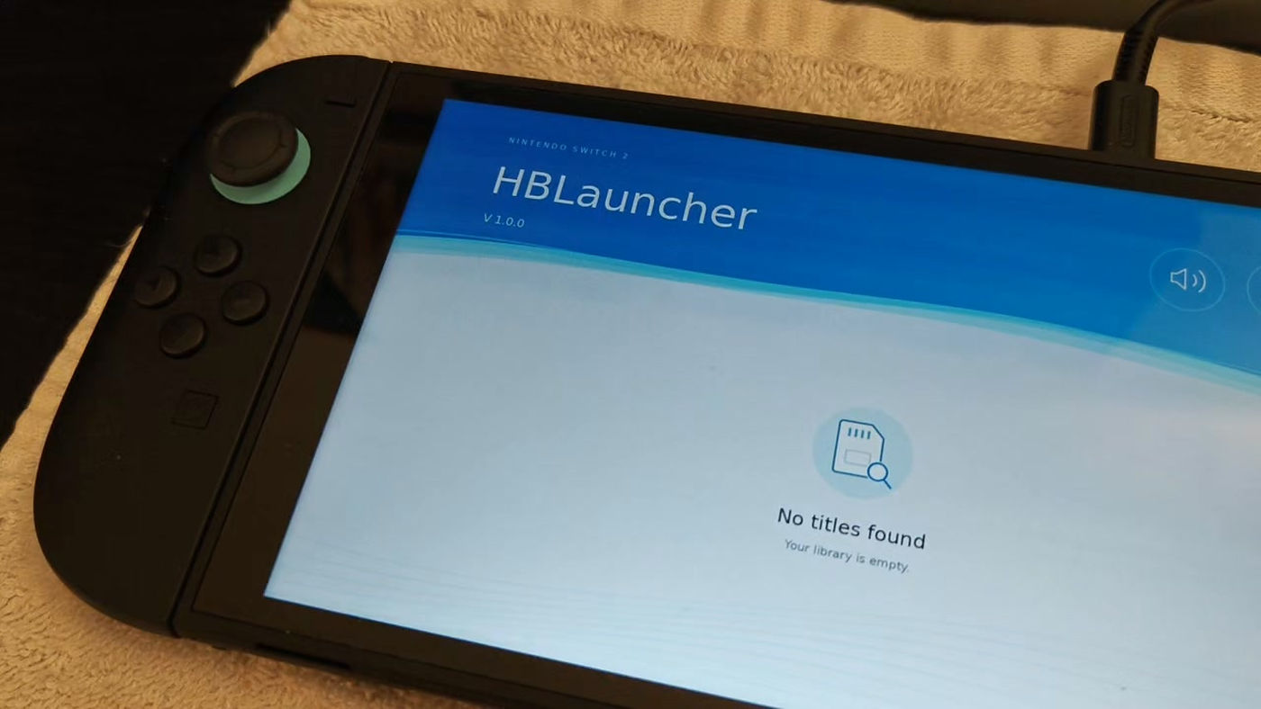 Switch 2 Homebrew Launcher HBLauncher