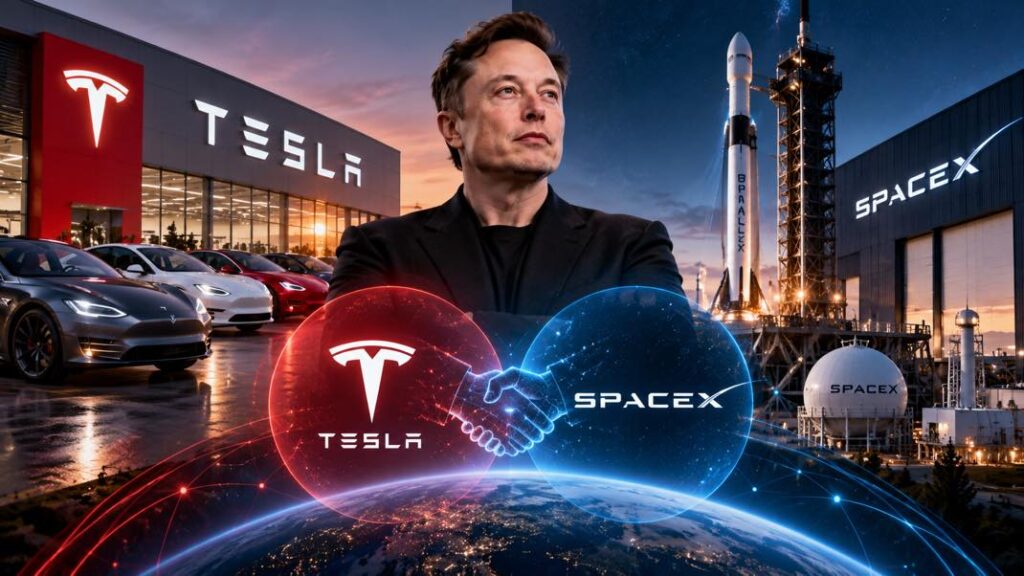 Tesla SpaceX Fusion 