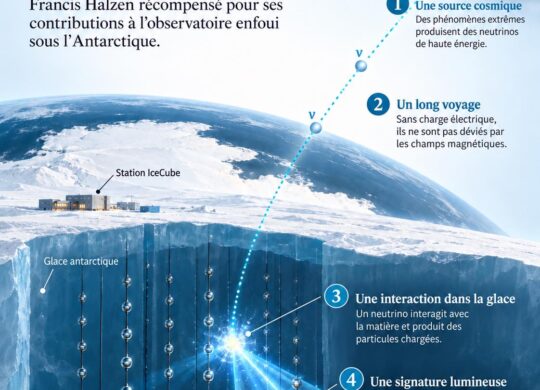 Trajectoire rectiligne du neutrino