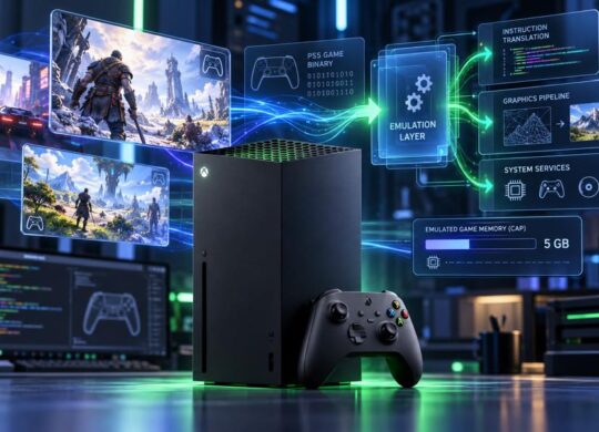 Xbox Series X emulation PS5