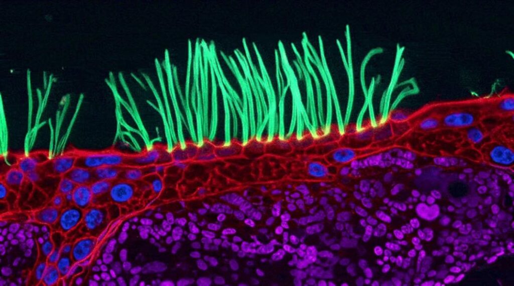 image scientifique modifiée par IA - Nikon
