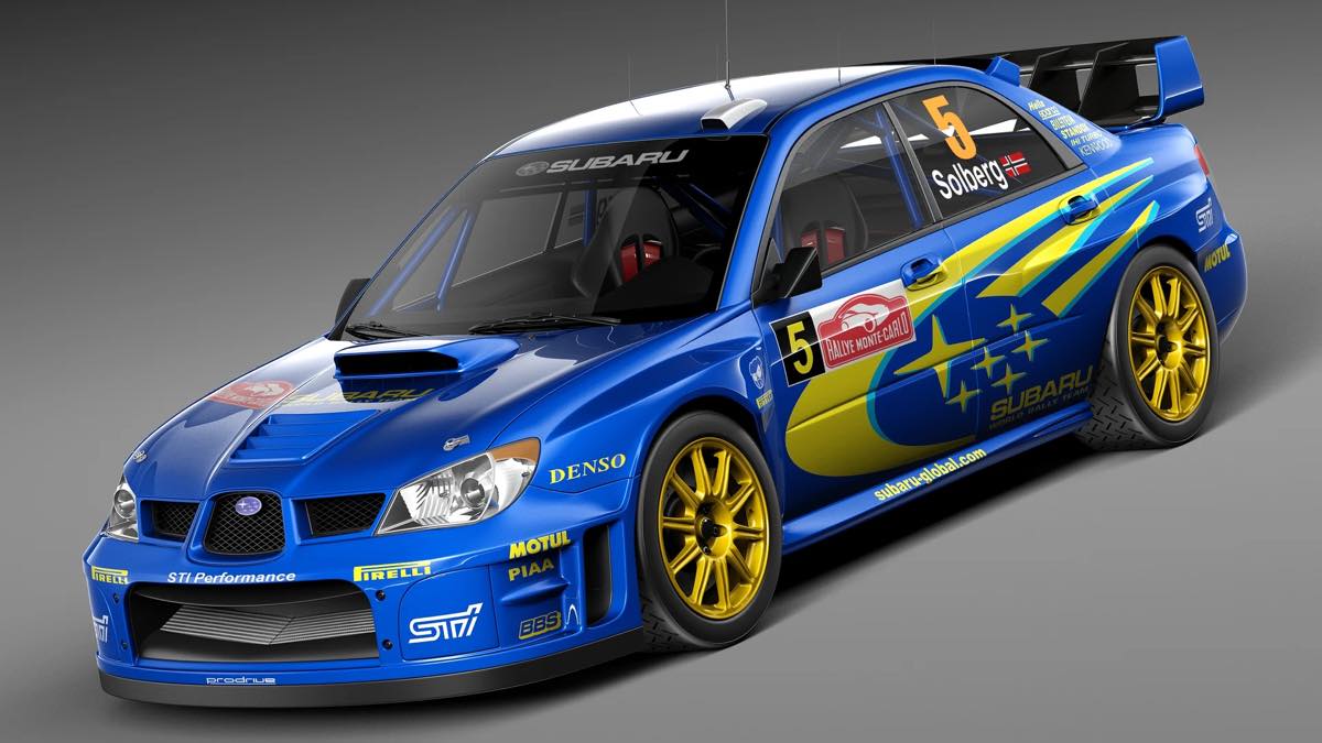 Subaru Impreza Sti Wrc 2006