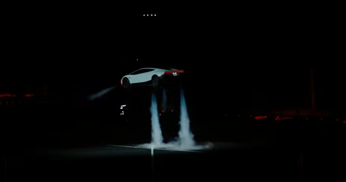 Tesla Roadster Vole